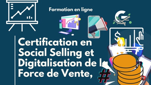 Certification en Social Selling et Digitalisation de la Force de Vente.